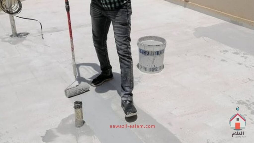 عزل الأسطح فوق البلاط