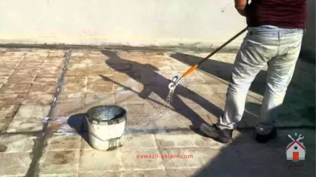 عزل الاسطح فوق البلاط