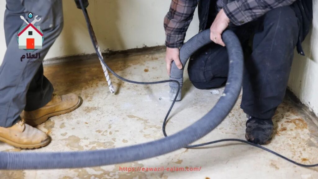 كشف تسربات المياه بالدرعية
