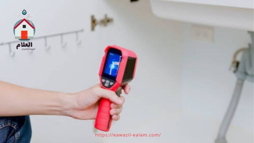 كشف تسربات المياه بدون تكسير