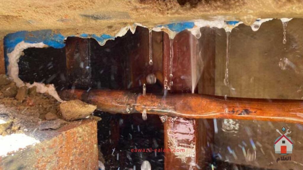 كشف تسربات المياه في منزلك